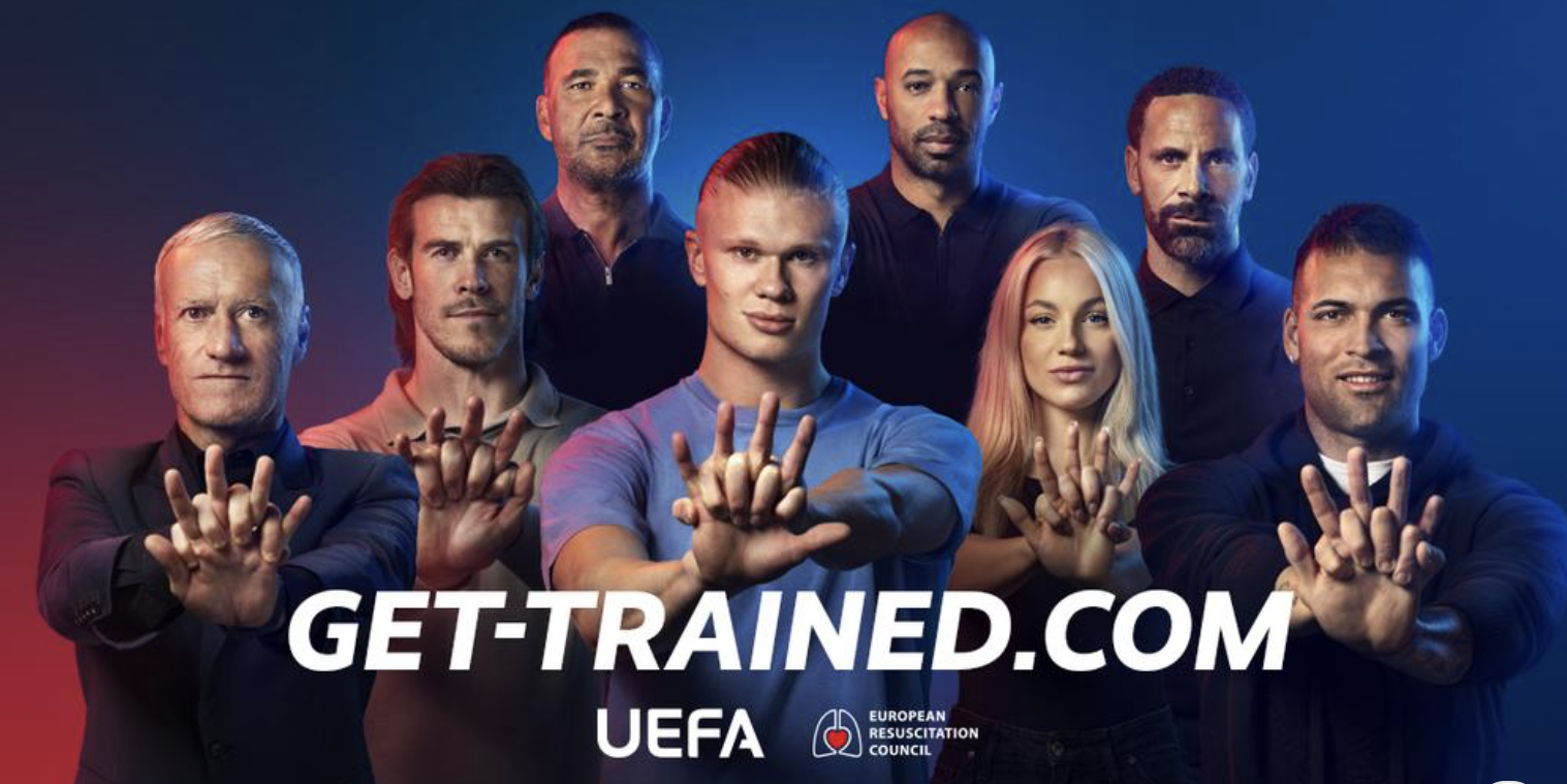 UEFA and the ERC launches online CPR training