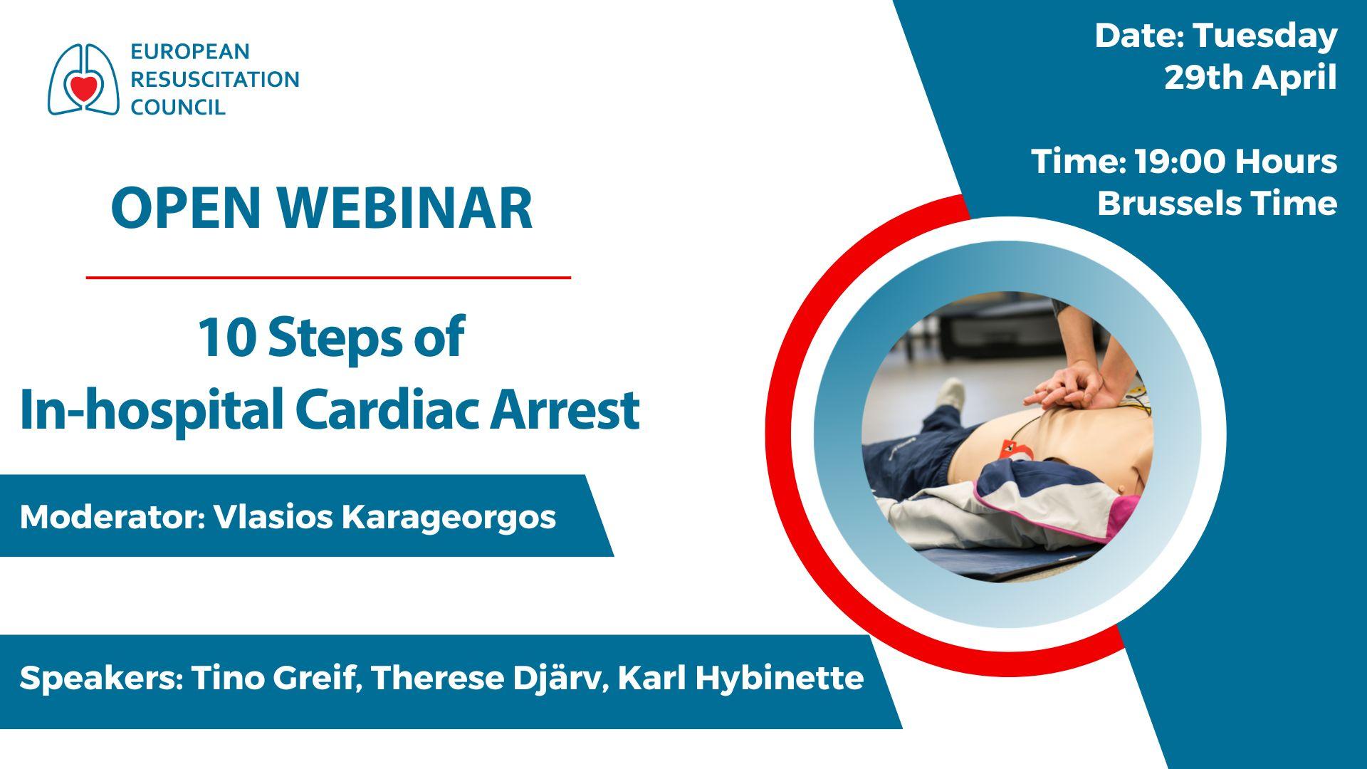 Open Webinar: 10 Steps of In-hospital Cardiac Arrest