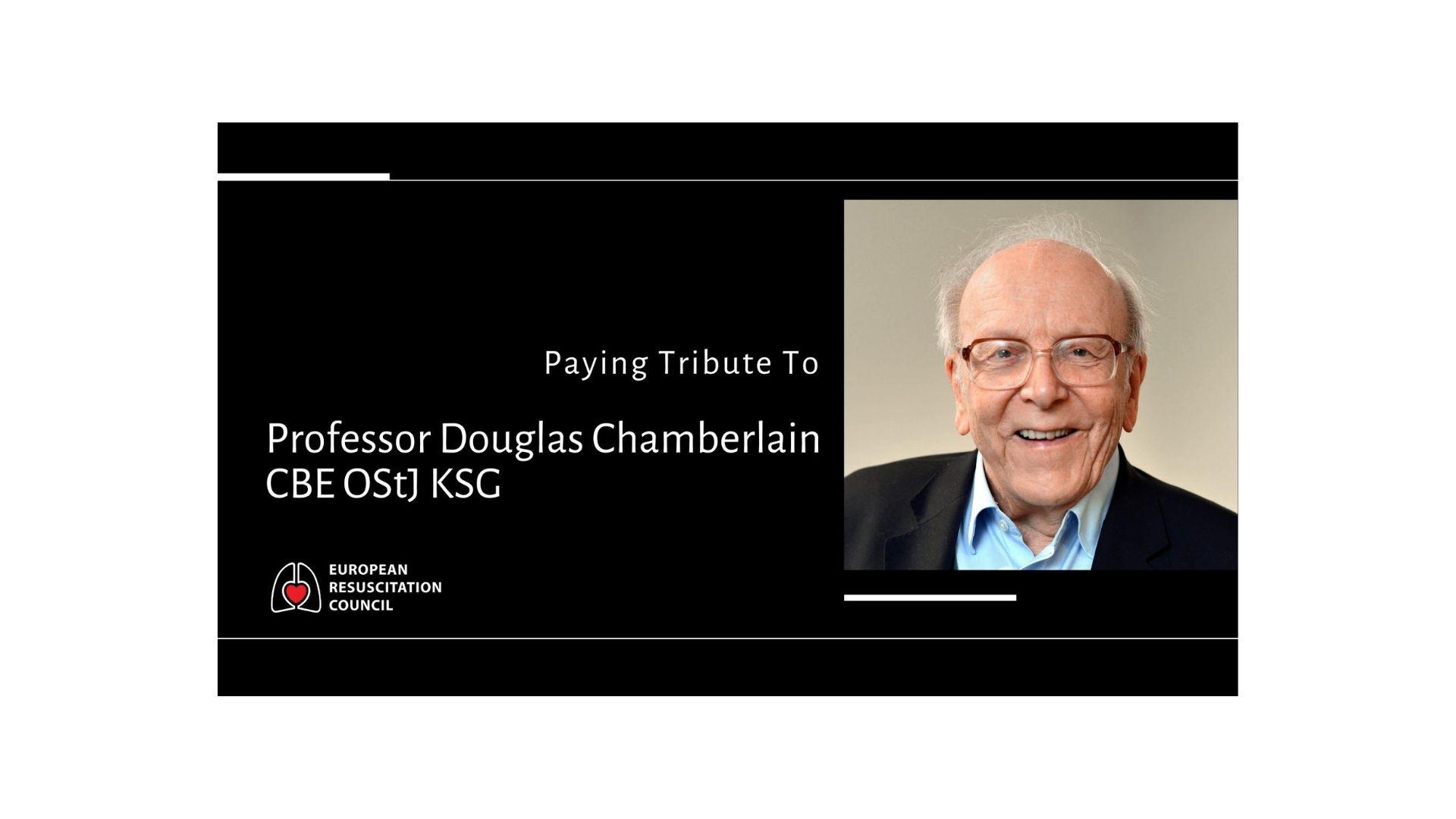 Paying Tribute to Professor Douglas Chamberlain CBE OStJ KSG