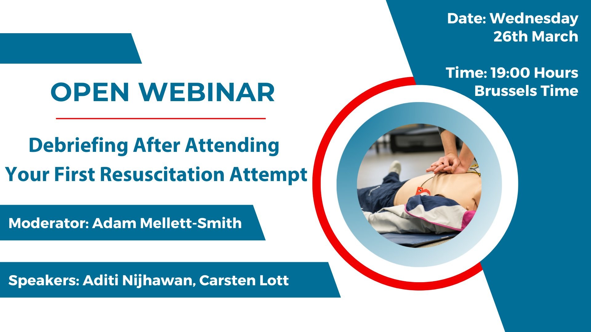 Webinar: Debriefing After Attending Your First Resuscitation Attempt