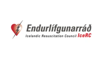 Icelandic Resuscitation Council logo