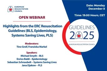 Highlights from the ERC Resuscitation Guidelines (BLS, Epidemiology, Systems Saving Lives, PLS)