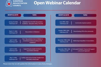 Open Webinar Calendar