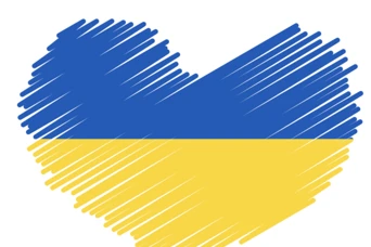 Blue and Yellow Heart